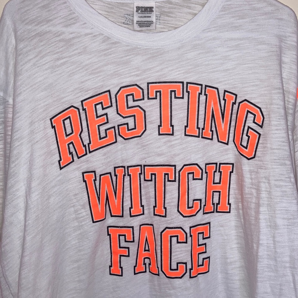 Victoria Secret Pink Halloween Shirt